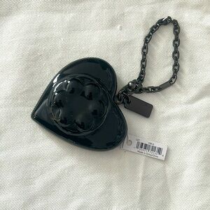 Coach X Richard Bernstein Jello Heart Bag Charm NWT